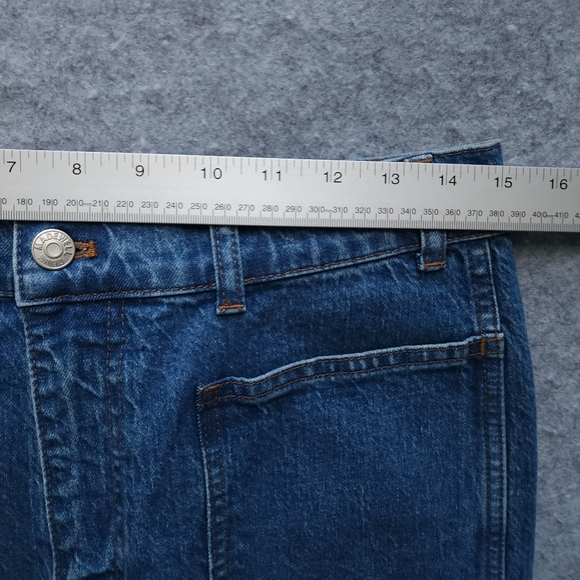 Madewell The '90s Straight Utility Jean In Fenwood Wash - Picture 10 of 11